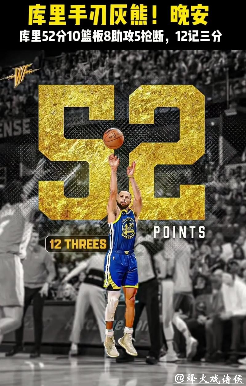 勇士狂胜魔术23分,库里第三节独揽15分奠定胜局 勇士狂胜魔术23分,库里第三节独揽15分奠定胜局
